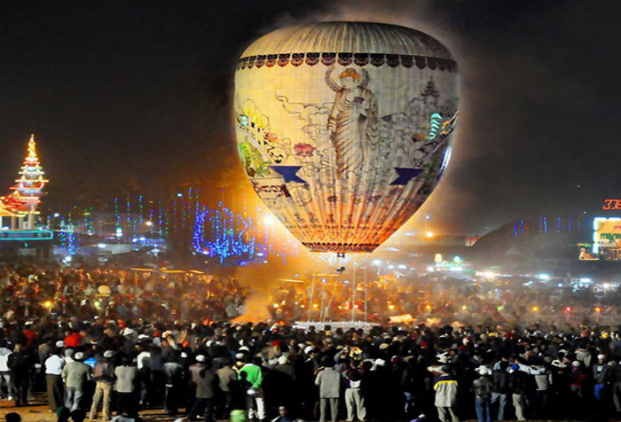 Hot-air ballon festival, Taunggyi, Myanmar - Dietmar Temps, photography